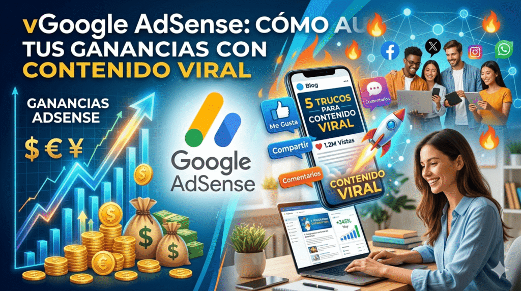 Google AdSense: cómo aumentar tus ganancias con contenido viral