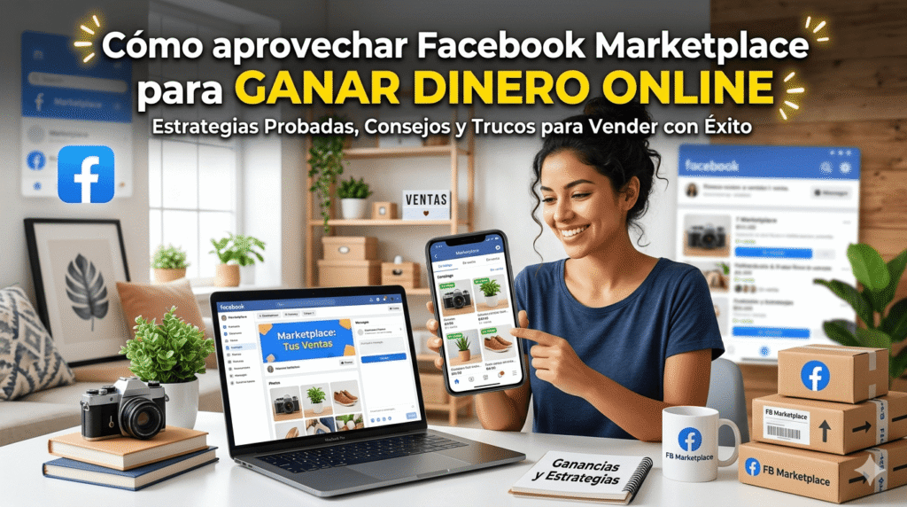 Cómo aprovechar Facebook Marketplace para ganar dinero online